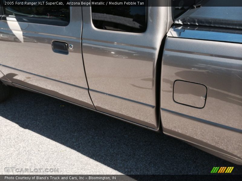 Arizona Beige Metallic / Medium Pebble Tan 2005 Ford Ranger XLT SuperCab
