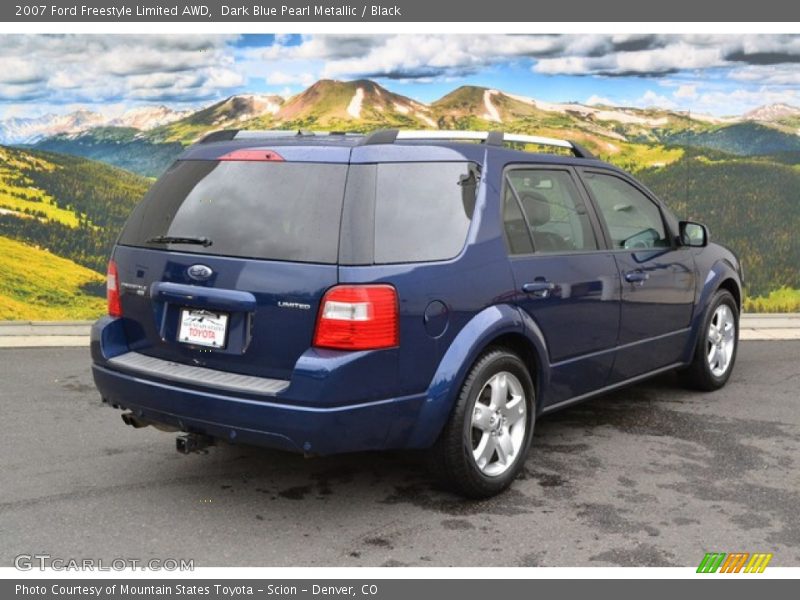 Dark Blue Pearl Metallic / Black 2007 Ford Freestyle Limited AWD