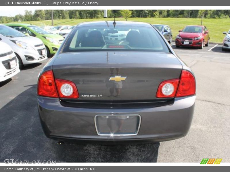 Taupe Gray Metallic / Ebony 2011 Chevrolet Malibu LT