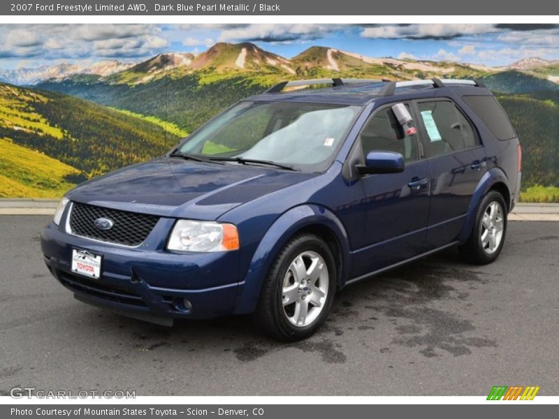 Dark Blue Pearl Metallic / Black 2007 Ford Freestyle Limited AWD