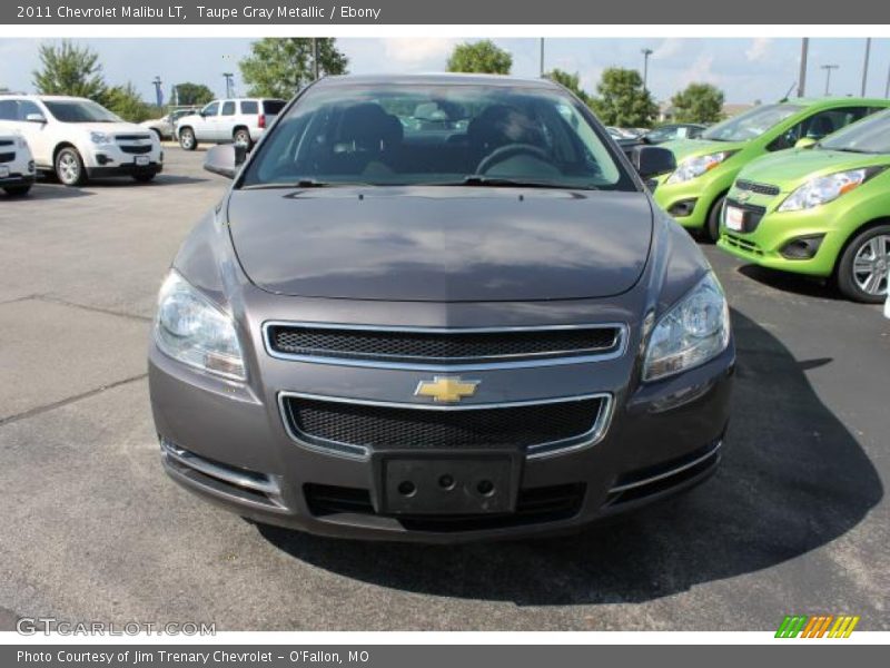 Taupe Gray Metallic / Ebony 2011 Chevrolet Malibu LT