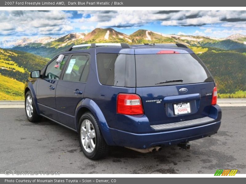 Dark Blue Pearl Metallic / Black 2007 Ford Freestyle Limited AWD