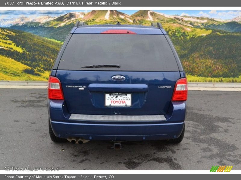 Dark Blue Pearl Metallic / Black 2007 Ford Freestyle Limited AWD