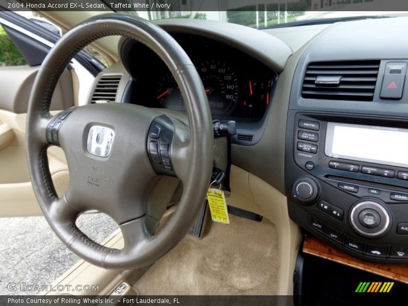 Taffeta White / Ivory 2004 Honda Accord EX-L Sedan