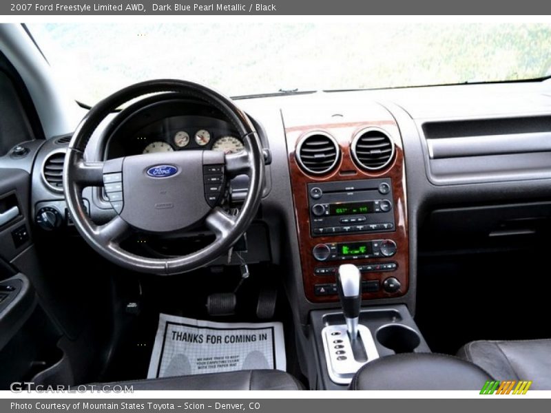 Dark Blue Pearl Metallic / Black 2007 Ford Freestyle Limited AWD
