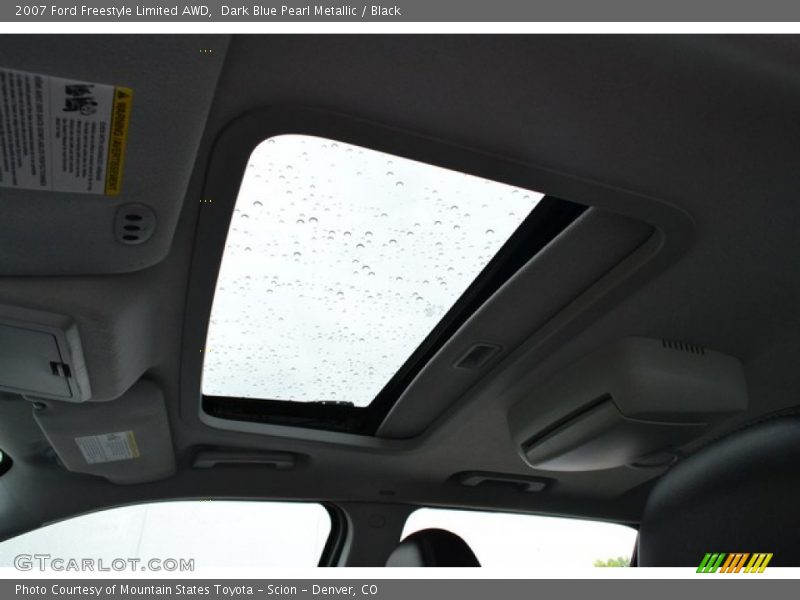 Dark Blue Pearl Metallic / Black 2007 Ford Freestyle Limited AWD