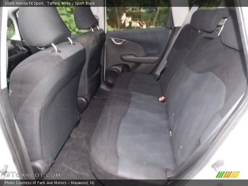 Taffeta White / Sport Black 2009 Honda Fit Sport