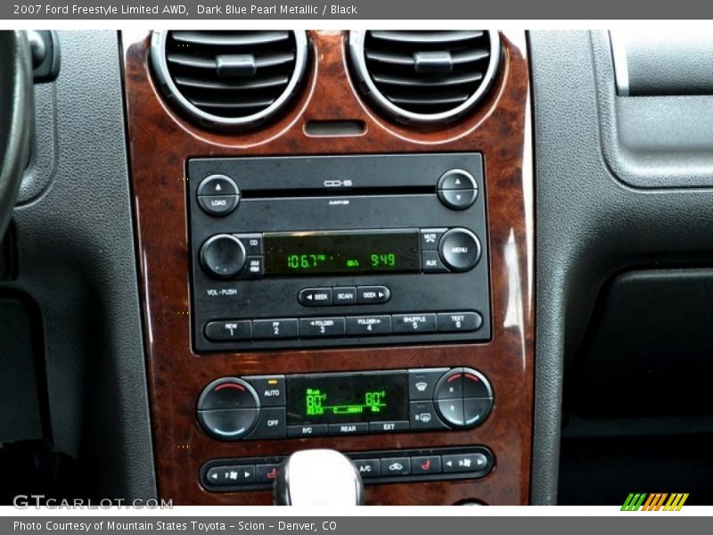 Dark Blue Pearl Metallic / Black 2007 Ford Freestyle Limited AWD