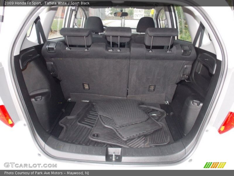 Taffeta White / Sport Black 2009 Honda Fit Sport