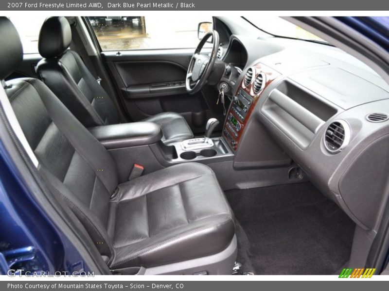 Dark Blue Pearl Metallic / Black 2007 Ford Freestyle Limited AWD