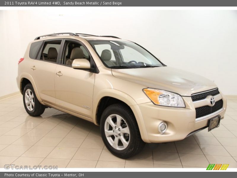 Sandy Beach Metallic / Sand Beige 2011 Toyota RAV4 Limited 4WD