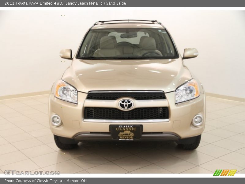 Sandy Beach Metallic / Sand Beige 2011 Toyota RAV4 Limited 4WD
