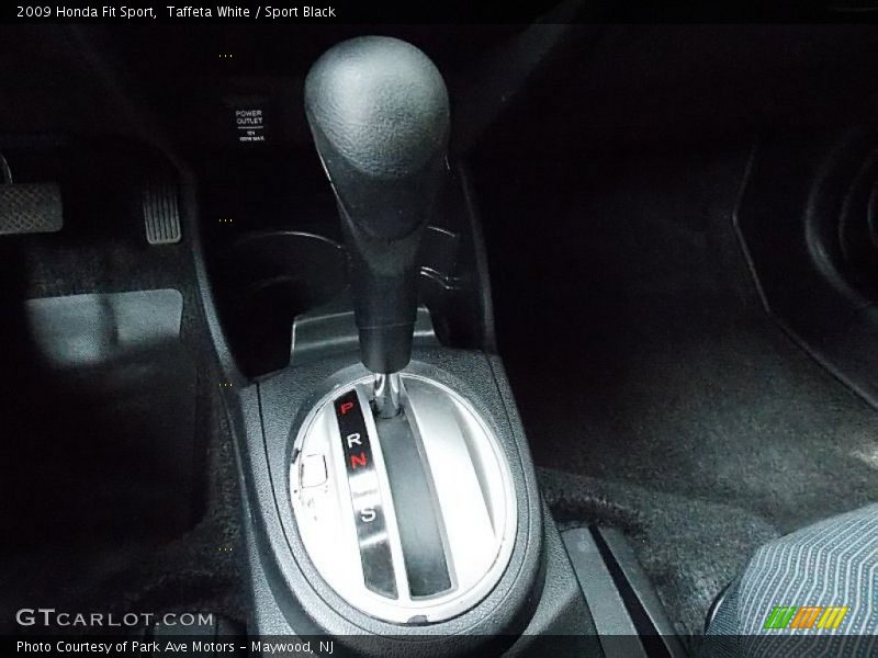 Taffeta White / Sport Black 2009 Honda Fit Sport