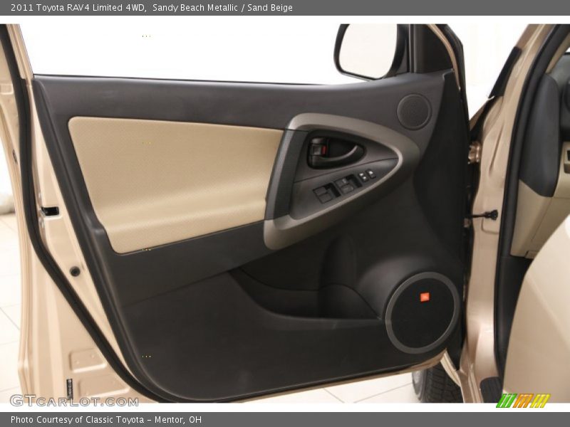 Sandy Beach Metallic / Sand Beige 2011 Toyota RAV4 Limited 4WD