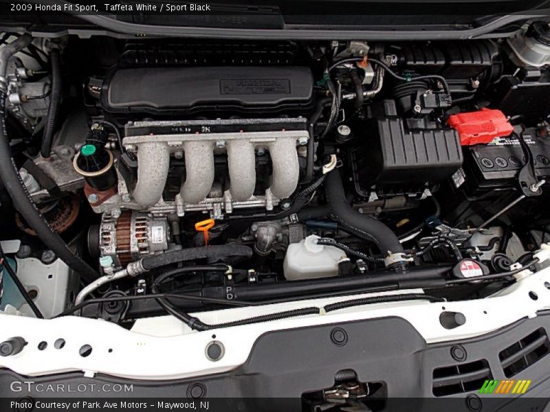 Taffeta White / Sport Black 2009 Honda Fit Sport