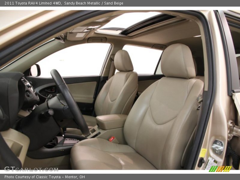 Sandy Beach Metallic / Sand Beige 2011 Toyota RAV4 Limited 4WD