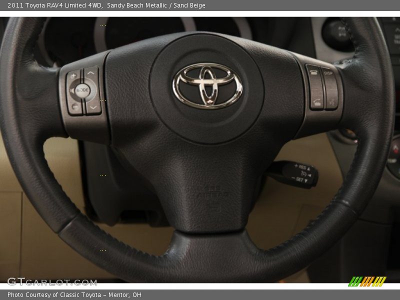 Sandy Beach Metallic / Sand Beige 2011 Toyota RAV4 Limited 4WD