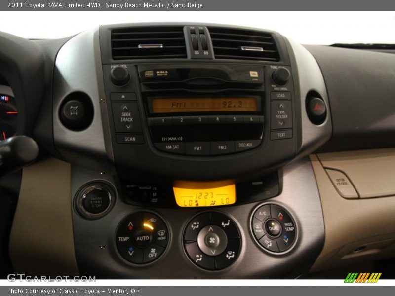 Sandy Beach Metallic / Sand Beige 2011 Toyota RAV4 Limited 4WD