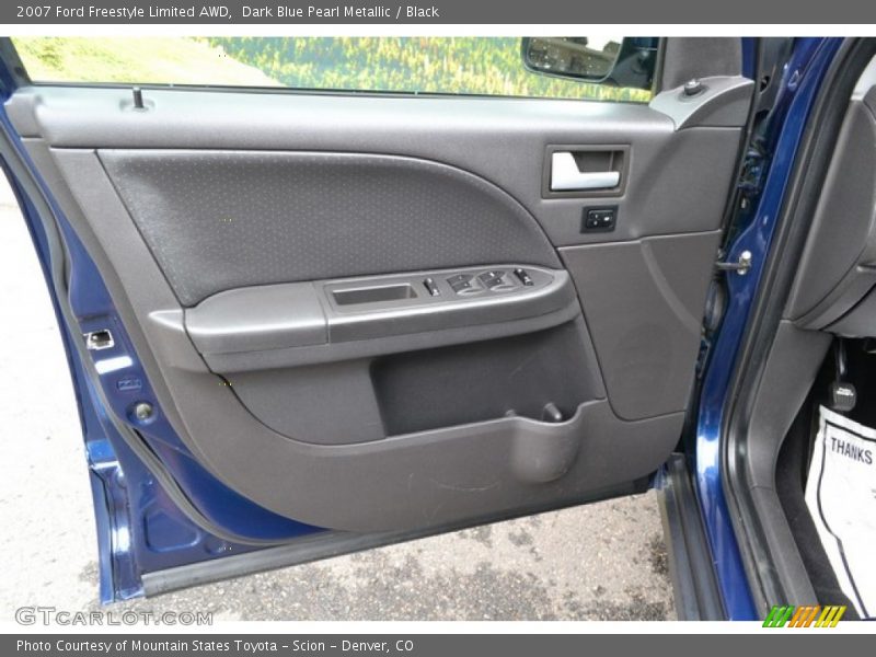 Dark Blue Pearl Metallic / Black 2007 Ford Freestyle Limited AWD