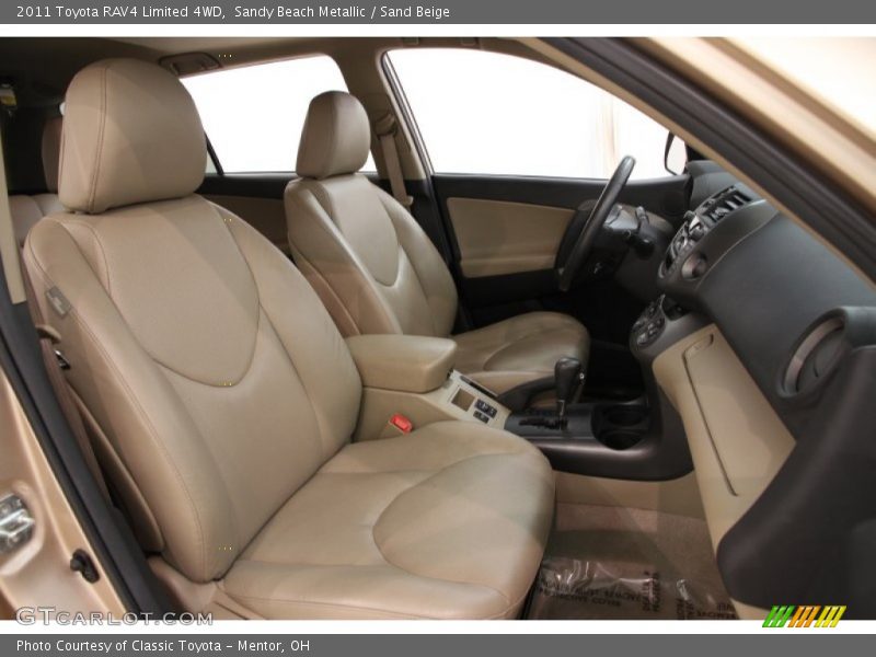 Sandy Beach Metallic / Sand Beige 2011 Toyota RAV4 Limited 4WD