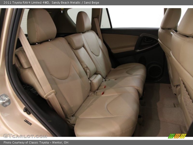Sandy Beach Metallic / Sand Beige 2011 Toyota RAV4 Limited 4WD