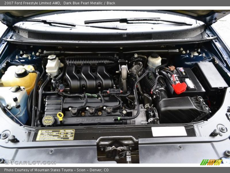 Dark Blue Pearl Metallic / Black 2007 Ford Freestyle Limited AWD