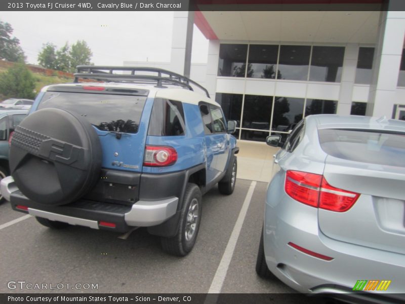Cavalry Blue / Dark Charcoal 2013 Toyota FJ Cruiser 4WD