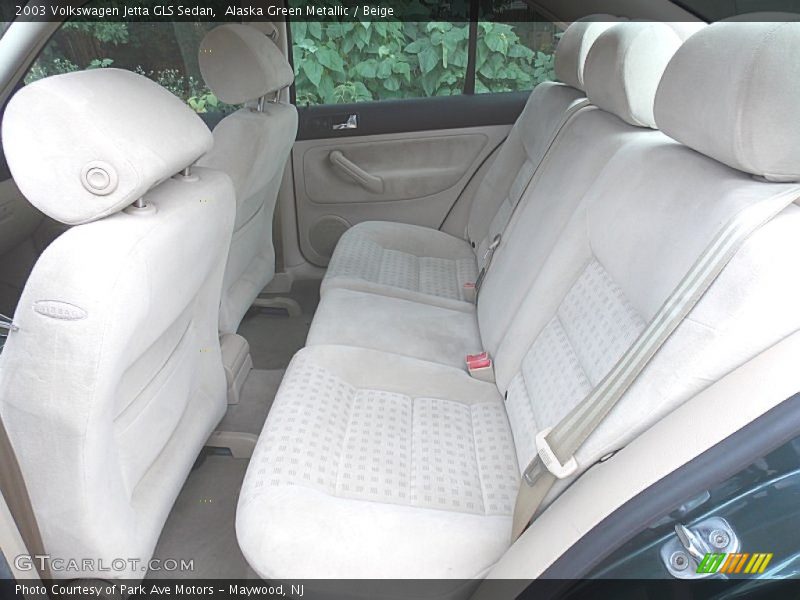 Alaska Green Metallic / Beige 2003 Volkswagen Jetta GLS Sedan