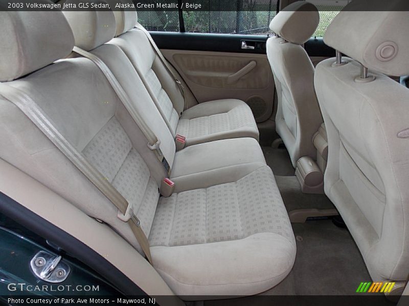 Alaska Green Metallic / Beige 2003 Volkswagen Jetta GLS Sedan
