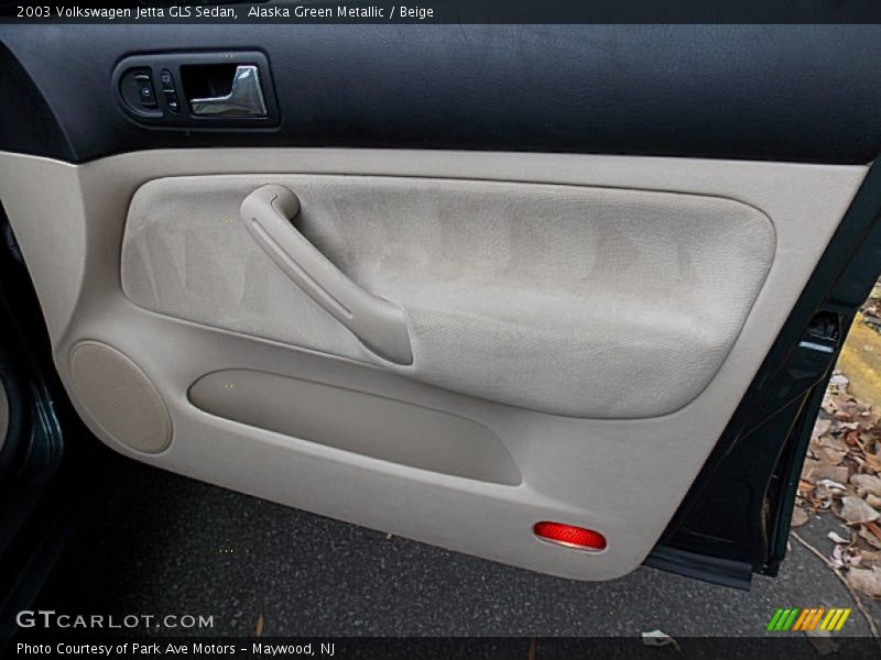 Alaska Green Metallic / Beige 2003 Volkswagen Jetta GLS Sedan