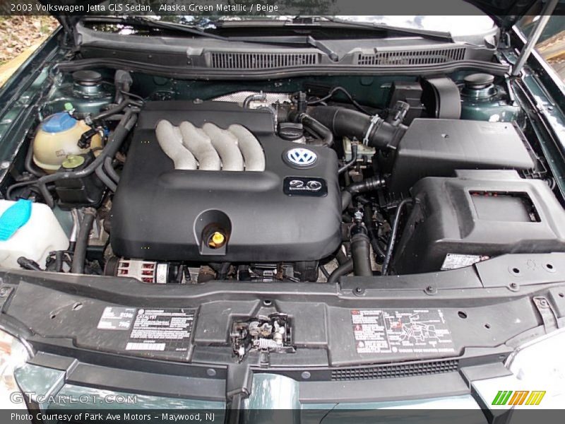Alaska Green Metallic / Beige 2003 Volkswagen Jetta GLS Sedan