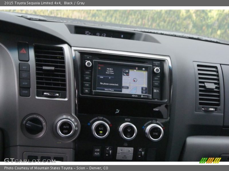 Controls of 2015 Sequoia Limited 4x4