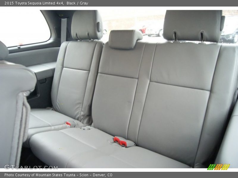 Rear Seat of 2015 Sequoia Limited 4x4