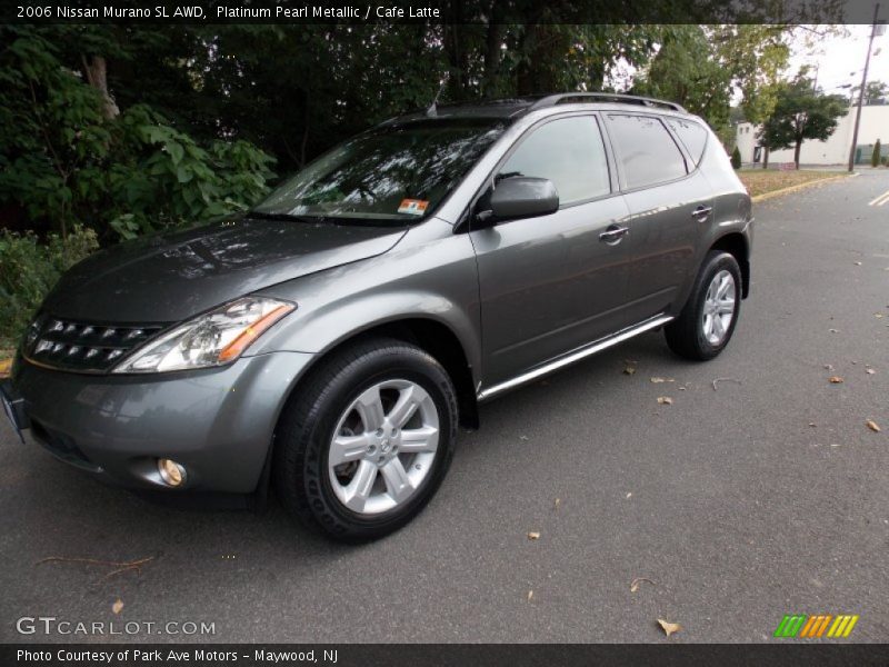 Platinum Pearl Metallic / Cafe Latte 2006 Nissan Murano SL AWD