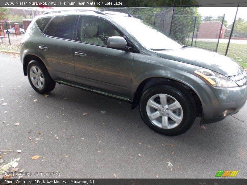 Platinum Pearl Metallic / Cafe Latte 2006 Nissan Murano SL AWD