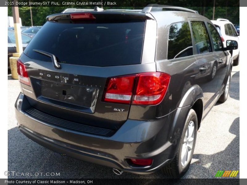 Granite Crystal Metallic / Black 2015 Dodge Journey SXT Plus