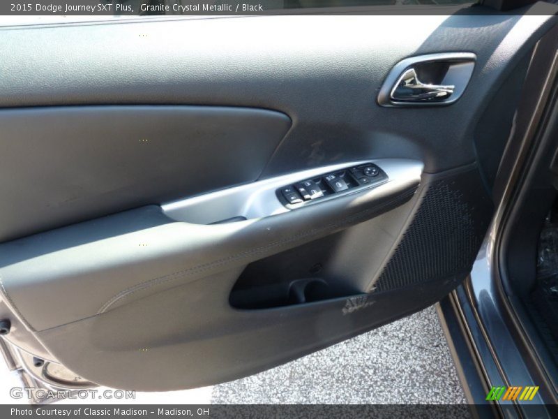 Granite Crystal Metallic / Black 2015 Dodge Journey SXT Plus