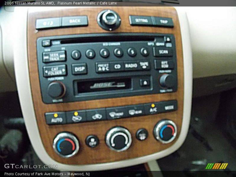 Platinum Pearl Metallic / Cafe Latte 2006 Nissan Murano SL AWD