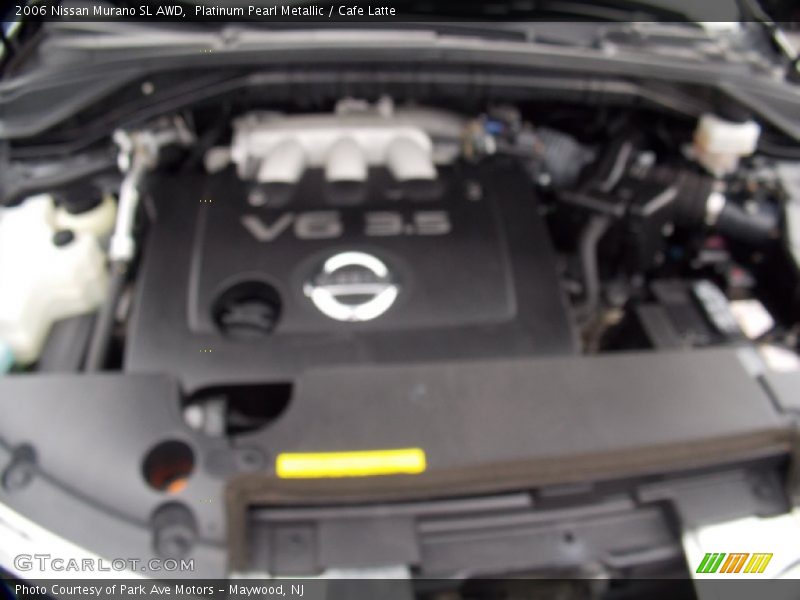 Platinum Pearl Metallic / Cafe Latte 2006 Nissan Murano SL AWD