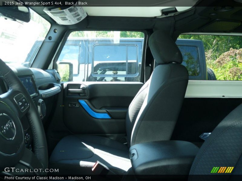 Black / Black 2015 Jeep Wrangler Sport S 4x4