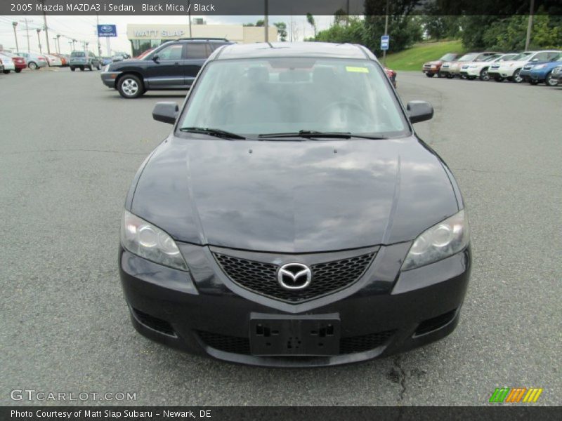 Black Mica / Black 2005 Mazda MAZDA3 i Sedan
