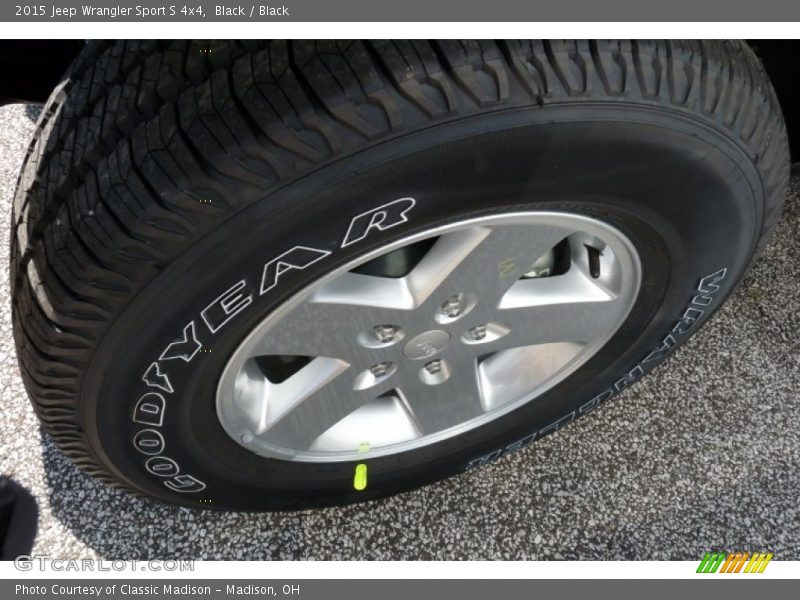 Black / Black 2015 Jeep Wrangler Sport S 4x4