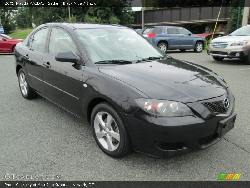 Black Mica / Black 2005 Mazda MAZDA3 i Sedan