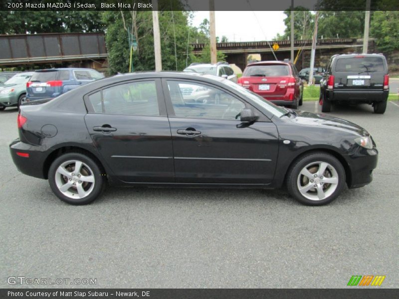 Black Mica / Black 2005 Mazda MAZDA3 i Sedan