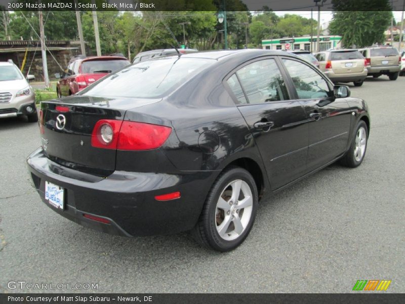 Black Mica / Black 2005 Mazda MAZDA3 i Sedan
