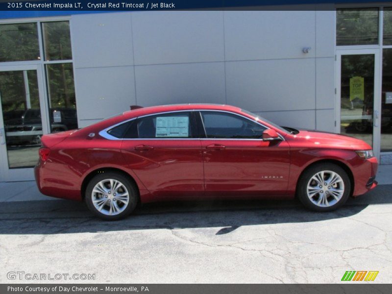 Crystal Red Tintcoat / Jet Black 2015 Chevrolet Impala LT