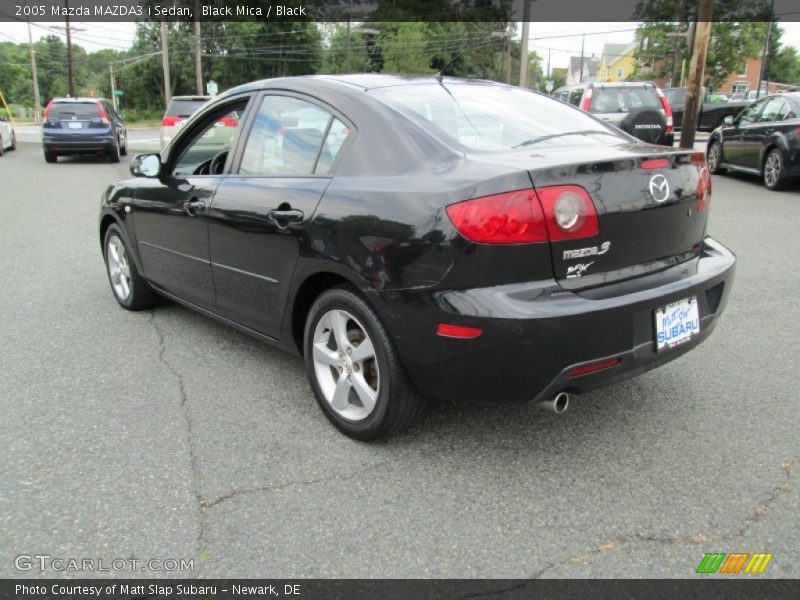 Black Mica / Black 2005 Mazda MAZDA3 i Sedan
