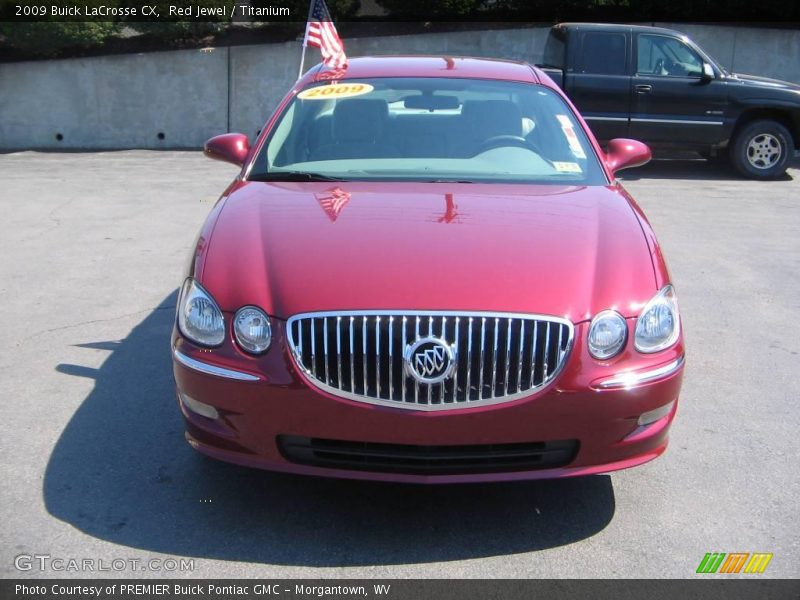 Red Jewel / Titanium 2009 Buick LaCrosse CX