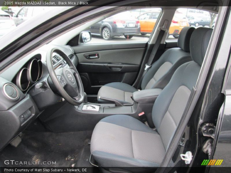 Black Mica / Black 2005 Mazda MAZDA3 i Sedan