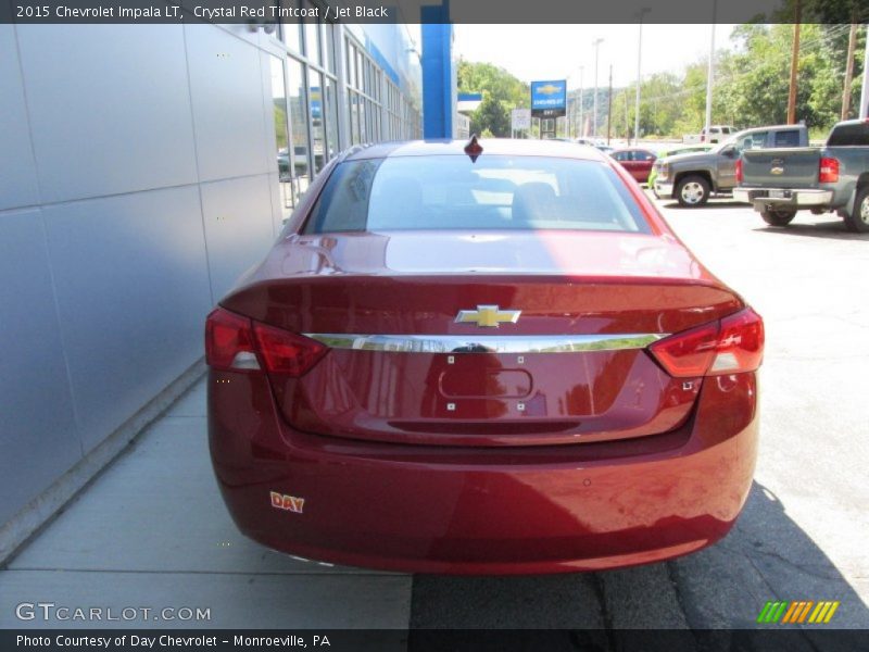 Crystal Red Tintcoat / Jet Black 2015 Chevrolet Impala LT